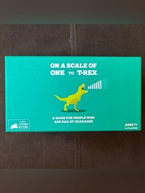 On a Scale of One to T-Rex - A Game for People Who Are Bad at Charades